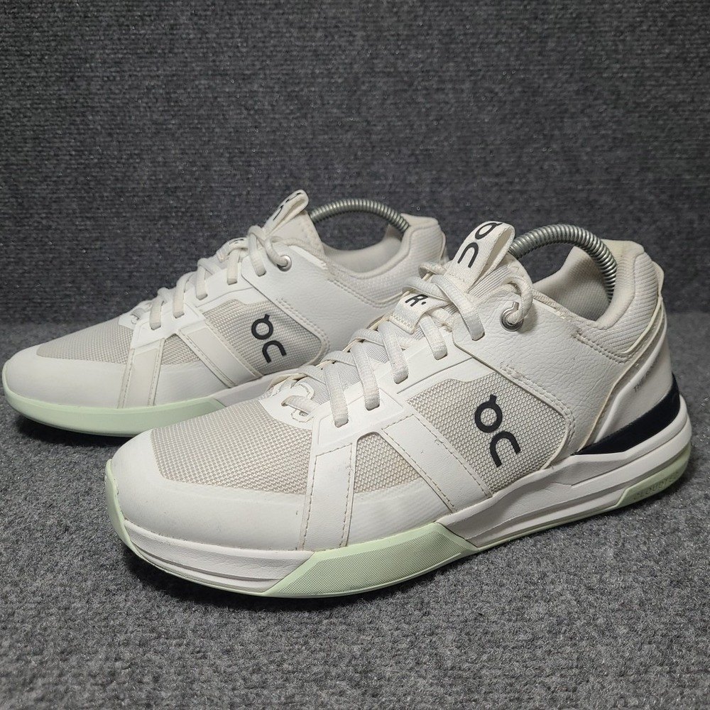 On The Roger Clubhouse Pro, White/Lima, Men's 8 Medium‎ US